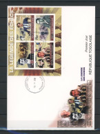 Togo Kleinbogen 3629-3632 Schach Ersttagesbrief/FDC #JW738 - Togo (1960-...)