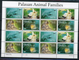 Palau KB 606-609 Postfrisch Tierfamilien #IA170 - Palau
