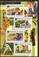 Guinea 11073-11076 Postfrisch Als Kleinbogen Schach #FW796 - República De Guinea (1958-...)