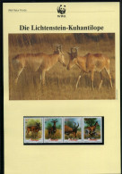 Mosambik 1991 WWF Komplettes Kapitel Postfrisch MK FDC Kuhantilope #IV303 - Mozambique