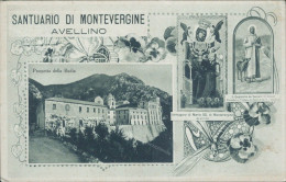 Cs344 Cartolina Saluti Da Montevergine Avellino Campania 1931 - Avellino