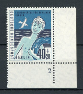 Berlin 196 Postfrisch FN/ Formnummer 2, Fingerabdruck #IT948 - Unused Stamps