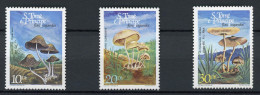 Sao Tomé Und Principe 937-39 Postfrisch Pilze #IJ006 - Sao Tome En Principe