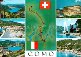 72959496 Como Lago Di Como Lagepan Partien Am See Lago Di Como Como Lago Di Como - Altri & Non Classificati