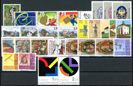 Liechtenstein Jahrgang 2001 1255-1282 Postfrisch #HX078 - Andere & Zonder Classificatie