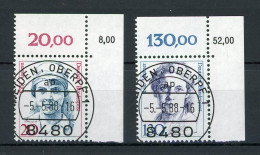 Bund 1365-1366 KBWZ Gestempelt Weiden #IY176 - Used Stamps