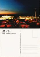 Ansichtskarte Erfurt Flughafen Airport Abend-/Nachtansicht 2000 - Erfurt