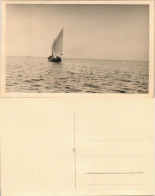 Swinemünde Świnoujście Segelboot Auf Dem Meer 1929 Privatfoto Foto - Pommern