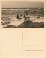 Swinemünde Świnoujście Strand, Badespass Mann U. Frau 1929 Privatfoto Foto - Pommern