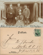 Westerland-Sylt Frau Mit Männern Im Strandzelt 1902 Privatfoto Foto - Altri & Non Classificati