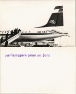 Foto  Interflug DDR - Passagiere Gehen An Bord 1979 Privatfoto - 1946-....: Ere Moderne