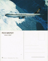 Ansichtskarte  OLYMPIC Airways Flugwesen - Flugzeuge Airbus A300 1995 - 1946-....: Ere Moderne