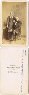 Foto Sylt Mann Und Frau Insel Sylt Kabinettfoto CDV 1883 Foto - Other & Unclassified