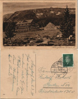 Postcard Krummhübel Karpacz Schlingelbaude 1930 - Schlesien