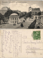 Postcard Franzensbad Františkovy Lázně Kaiserstraße 1912 - Tschechische Republik