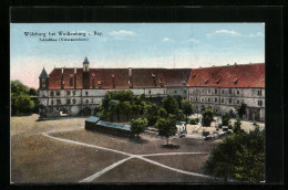 AK Weissenburg /Bayern, Wülzburg Schlossbau, Veteranenheim  - Weissenburg