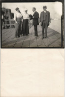 Westerland-Sylt Promenade, Feine Herrschaften 1900 Privatfoto Foto - Other & Unclassified