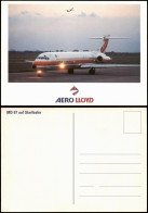 AERO LLOYD MD 87  Startbahn Flugzeuge McDonnell Douglas Flugzeuge Airplane 1995 - 1946-....: Era Moderna