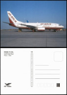 Ansichtskarte  Flugwesen Aviation Flugzeug AIR-BERLIN BOEING 737-76Q 2000 - 1946-....: Era Moderna