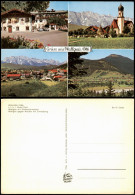 Ansichtskarte Wallgau Mehrbildkarte Mit Hotel Post Und Ortsansichten 1970 - Altri & Non Classificati