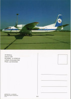 Ansichtskarte  AIR MOLDOVA Antonov 24B Propeller-Flugzeug 1990 - 1946-....: Modern Era