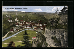 AK Waischenfeld /Fränkische Schweiz, Sicht Vom Felsen Auf Den Ort  - Other & Unclassified