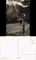 Ansichtskarte Grainau Waxenstein Wegweiser - Kramerplateau 1962 - Other & Unclassified