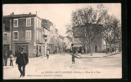 CPA Bourg-Saint-Andéol, Place De La Tour  - Bourg-Saint-Andéol