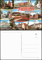 Aurich-Leer Ostfriesland  Rathaus, Wilhelmstrasse Krankenhaus, Nordertraße 1988 - Aurich