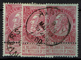 64  Obl  Anvers  3 Nuances - 1893-1900 Schmaler Bart