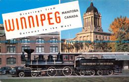 R082553 Winnipeg Manitoba. Canada. Multi View - Monde