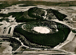 72954692 Manderscheid Eifel Fliegeraufnahme Mosenberger Kratersee  Manderscheid - Manderscheid