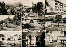 72954691 Bad Muenster Stein Ebernburg Parksanatorium Thermalschwimmbad Kleingolf - Autres & Non Classés