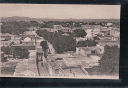 Cpa Oujda Vue Générale Vers La Porte Sidi-Aissa - Other & Unclassified