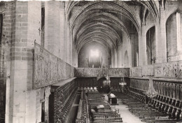 43 LA CHAISE DIEU INTERIEUR DE L ABBAYE - La Chaise Dieu