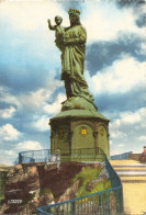 43 LE PUY LE ROCHER CORNEILLE ET LA STATUE DE NOTRE DAME - Le Puy En Velay