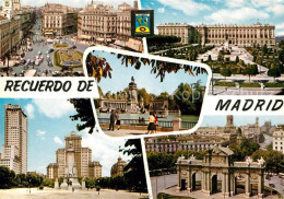 72953460 Madrid Spain Puerta Del Sol Palacio Real Parque Del Retiro Plaza De Esp - Sonstige & Ohne Zuordnung