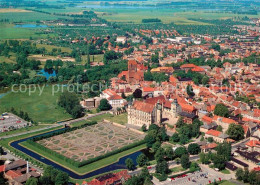 72953331 Guestrow Mecklenburg Vorpommern Schlossgarten Fliegeraufnahme Guestrow - Güstrow