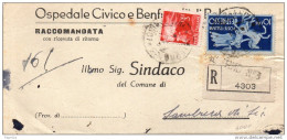 1947 LETTERA  ESPRESSO CON ANNLLO PALERMO - Poste Exprèsse/pneumatique