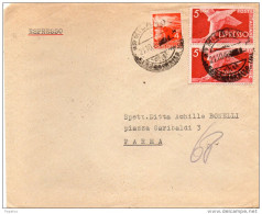 1946  LETTERA ESPRESSO CON ANNULLO MILANO - Poste Exprèsse/pneumatique