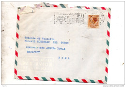 1964   LETTERA CON ANNULLO  FIRENZE   + TARGHETTA - 1961-70: Poststempel