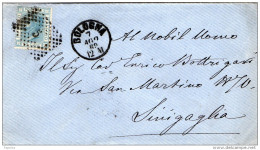 1869  LETTERA CON ANNULLO  BOLOGNA - Storia Postale