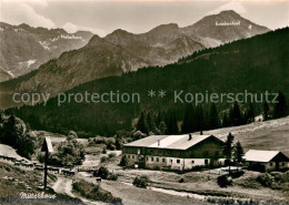 72952698 Bad Oberdorf Mitterhaus Im Retterschwangtal Mit Nebelhorn Allgaeuer Alp - Hindelang