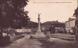 32 MAUVEZIN MONUMENT AUX MORTS DE LA GRANDE GUERRE - Autres & Non Classés