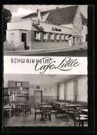 AK Schwaikheim, Cafe Lidle, Innen- Und Aussenansicht  - Andere & Zonder Classificatie