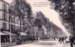 93 - Seine Saint Denis - SAINT OUEN - Avenue Des Batignolles Et Le Marché - Saint Ouen