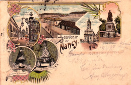 54 - Meurthe Et Moselle - Souvenir De NANCY - Multivues - Litho 1898 - Nancy