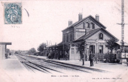 60 - Oise - MERU - La Gare - La Voie - Meru