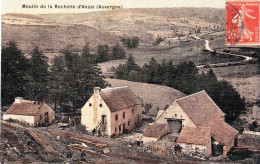 63 - Puy De Dome - Moulin De La Rochette D ANZAT Le LUGUET- Carte Toilée - Autres & Non Classés