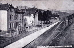 68 - Haut Rhin - WESSERLING - Gare Et Poste - Other & Unclassified